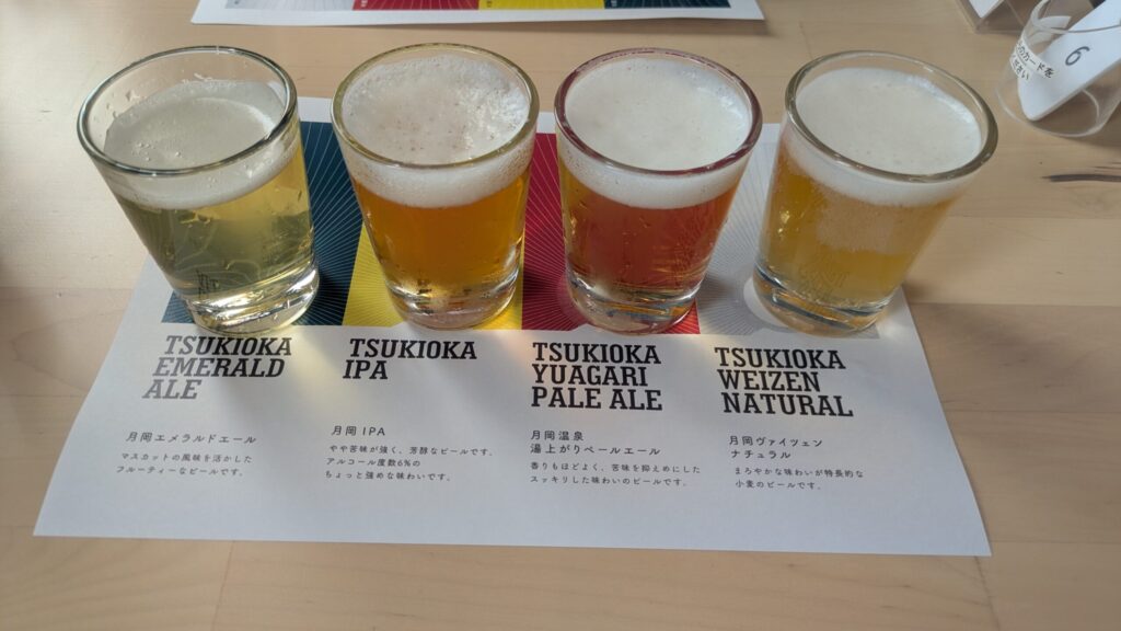 月岡ブルワリーのクラフトビール